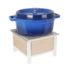Thumbnail image #2 for Cal-Mil Blonde 22412-71 Soup Chafer, 10" x 10" x 6-3/4"H