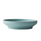 Thumbnail image #1 for 1880 Hospitality Moira MO2702026FB Round Deep Rim Plate, 10-1/4", Stoneware, Frosted Blue 1 Dozen