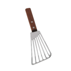 Thumbnail image #1 for TableCraft Products 2003 Fish Turner with 6-Inch Slotted Stainless Steel Blade and Wood Handle Case of 12