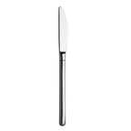 Thumbnail image #1 for Steelite International Folio, RO Graphite 5341Z051 Dessert Knife, 8-1/4", 13/0 Stainless Steel, Graphite Pack of 1 Dozen