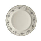 Thumbnail image #1 for Steelite International HL Ivory HL54163877 Round China Plate, 6.25 in, Carolyn Giselle Slate, Scalloped Edge Case of 3 Dozen