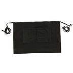 Thumbnail image #1 for Thunder Group CA1928BK Bistro Half Apron, 19" x 28", 2 Pockets, 65/35 Poly/Cotton, Black Case of 12