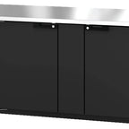 Thumbnail image #5 for Hoshizaki BB69 Two-Section Back Bar Cooler, 69.5 in W, 22.17 cu. ft., 2 Solid Locking Doors, Side-Mount Refrigeration
