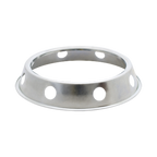 Thumbnail image #1 for Korin Inc TK-642 Wok Ring, 10" Diameter x 1-1/2"H, Round, Perforated Sides, Stainless Steel, for Gas Oven Use
