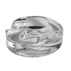 Thumbnail image #1 for Steelite International Nude Crystal, Altruist P24356C Round Clear Crystalline Cigar Ashtray, 6 Inch