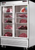 Thumbnail image #5 for Everest Refrigeration EDA2 Two-Section Dry Aging & Thawing Cabinet, 50.0 Cu. Ft., Glass Doors, Bottom Mount