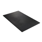 Thumbnail image #1 for Tableware Solutions USA Leone T8322 Rectangular Melamine Serving Tray, 21 x 12-3/4 x 3/4 in, Black