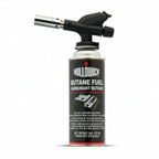 Thumbnail image #1 for Hollowick/Steelite CT100-SNGL Professional Chef's Torch, 8 oz., Small, Push-Button Automatic Ignition, Anti-Flare Device