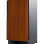 Thumbnail image #1 for Summit Commercial Summit Appliance BIM26H32IF Undercounter Crescent Ice Maker, 15 in, 25 lb/day, Drain-Free, Panel-Ready