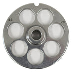 Thumbnail image #1 for American Eagle Food Machinery AE-G22N/06-20 Meat Grinder Plate, #22 Hub, 3/4 in (20 mm)