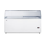 Thumbnail image #1 for Summit Commercial NOVA53PDC Gelato Dipping Cabinet Display Case, 61"W, Tempered Glass Sliding Lids, Self-Contained Refrigeration