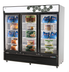 Thumbnail image #5 for Migali Competitor Series® Three-Section Reach-In Glass Door Freezer Merchandiser, 72 Cu. Ft., Bottom Mount, White