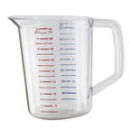 Thumbnail image #1 for JB Prince Rubbermaid U107 2 Graduated Measuring Cup, 8 Cup (64 oz), Transparent Rigid Plastic