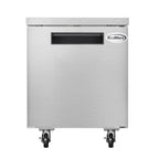 Thumbnail image #5 for Koolmore KM-UCF-1DSS Commercial One-Door Undercounter Freezer, 27-Inch, Stainless Steel, Self-Contained Bottom-Mounted Refrigeration