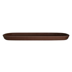 Thumbnail image #2 for Steelite International Creations, Cali 7180TM521 Melamine Rectangular Serving Tray, Redwood, 14.5" x 7" x 1"