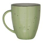 Thumbnail image #1 for International Tableware Rotana RT-1-LI Tall Ceramic Coffee Cup with Handle, Lime, 8-1/2 oz. Case of 3 Dozen