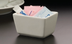 Thumbnail image #4 for American Metalcraft Ceramic Sugar Packet Holder, 3 1/2 x 2 1/2 x 2 Inches