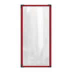 Thumbnail image #1 for Risch Deluxe TES 5.5X14-LEATHERETTE Sewn Leatherette Menu Cover, 5-1/2 x 14 in, 1 Page/2 View Case of 24