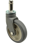 Thumbnail image #1 for AllPoints Foodservice Parts & Supplies Metro 1263218 5-Inch Polyurethane Stem Caster, Swivel, Without Brake, 300–399 lb Capacity