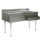 Thumbnail image #1 for Eagle Group 2200 Series CWS5-22R Underbar Cocktail Workstation, 60"W x 24"D, Right Ice Bin, 75 lb Capacity