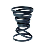 Thumbnail image #1 for G.E.T. Cyclone WB-446-MG French Fry Cone Basket, 4" Diameter x 6-1/4", Round Powder-Coated Metal Wire, Gray Case of 12