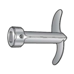 Thumbnail image #1 for Alfa International VCM-377 Aluminum Knead Shaft Assembly for VCM 40 Food Processor