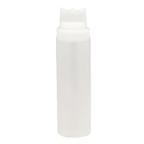 Thumbnail image #1 for TableCraft Products SelecTop 3263C3 Clear Wide-Mouth Squeeze Bottle, 32 oz, Triple-Tip Top Case of 12