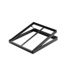 Thumbnail image #1 for TableCraft Products 11447 Collapsible Black Powder-Coated Steel Crate Stand, 11-1/4" x 13-1/2", Fits Half/Full Gastronorm Crates Case of 6