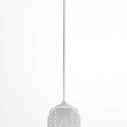 Thumbnail image #1 for Cuppone A/PIF50 Perforated Square Pizza Peel, Stainless Steel, 19.65" Blade, 66" Handle