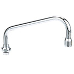 Thumbnail image #1 for AllPoints Foodservice Parts & Supplies 261717 Lead-Free Standard Swing Faucet Spout, 8" Length