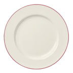 Thumbnail image #1 for Steelite International HL Ivory HL20563928 9-Inch Round China Plate, Rolled Edge, Rose Line Case of 2 Dozen