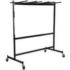 Thumbnail image #1 for Flash Furniture XU-CT-DOLLY-GG Chair and Table Combo Dolly, Holds up to 42 Folding Chairs and 8 Tables, 66"W x 37-1/2"D x 71-1/2"H, Black