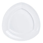 Thumbnail image #1 for Steelite Royal Porcelain, Queensberry 61107ST0608 Porcelain Triangle Plate, Wide Rim, 12-1/4" 1 Dozen