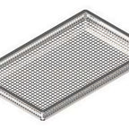 Thumbnail image #1 for Tecnoeka EKTF11 Perforated 1/1 GN Tray for Cooking Nuggets, AISI 304 Stainless Steel