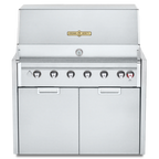 Thumbnail image #1 for Crown Verity MODULAR IGM42-SIBULK-LT 42-Inch LP Modular Grill with Light Package, Bulk Tanks Only