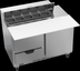 Thumbnail image #6 for Beverage-Air 48-Inch Two-Section Sandwich Top Refrigerated Prep Table with 10-Pan Rail, 1 Door, and 2 Drawers