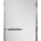 Thumbnail image #1 for Continental Refrigerator Designer Line D1RINRT-SD-GD One-Section Roll-Thru Refrigerator, Self-Contained, Solid Front/Glass Rear Door