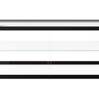 Thumbnail image #7 for KoolMore 36-Inch Countertop Self-Service 2-Tier Pastry Display Case with Sliding Glass Doors, Black Aluminum Frame, 4.2 Cu. Ft.