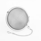 Thumbnail image #1 for CAC China TEAB-3 Stainless Steel Tea Ball Infuser with 3-Inch Hooked Chain Case of 240