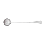 Thumbnail image #1 for Libbey Windsor 002 091 1-1/4 oz. One-Piece Stainless Steel Ladle, 11-7/8" Long