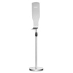 Thumbnail image #1 for New Star Foodservice Inc. 1028881 Freestanding Hand Sanitizer Floor Stand, Stainless Steel, Round