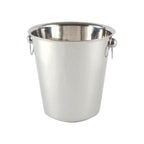 Thumbnail image #1 for CAC China SWBT-5 Stainless Steel Wine Bucket, 8-3/8" Diameter x 8"H, Hanging Handle, Mirror Finish Case of 24