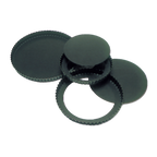 Thumbnail image #1 for Matfer Bourgeat Exopan 332227 11-Inch Steel Round Fluted Tart Mold with Removable Bottom and Nonstick Interior