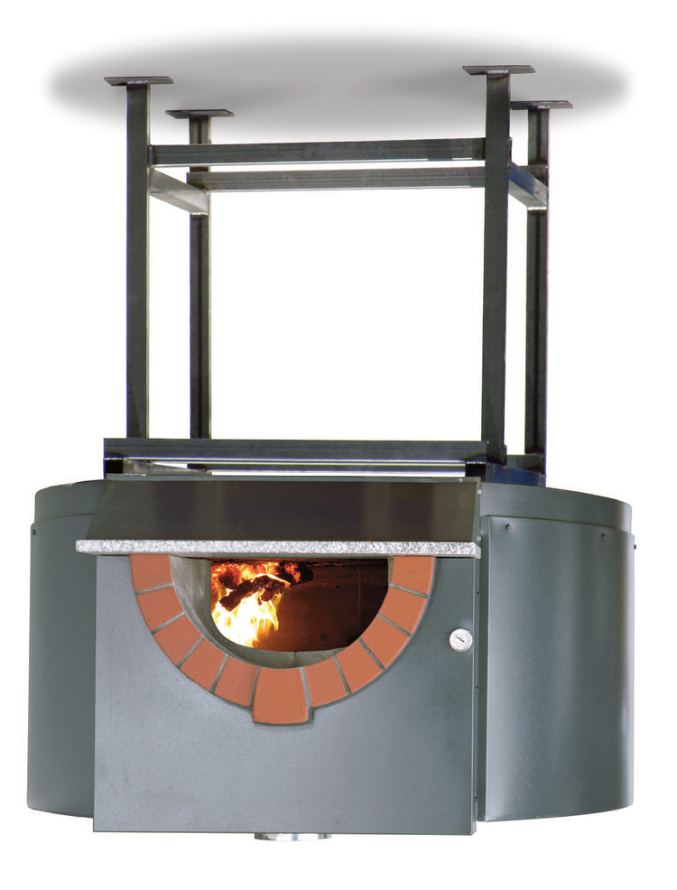 Product image #5 for Morello Forni FW150 Wood-Fired Round Pizza Oven with 59-Inch Cooking Diameter