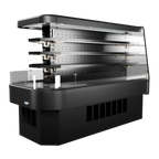 Thumbnail image #1 for Federal Industries End Caps ECSS80SC Refrigerated Self-Serve Display Merchandiser, 80"W, 3-Tier Adjustable Shelves, Self-Contained Refrigeration