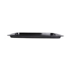 Thumbnail image #2 for G.E.T. At Your Service - EGS M5118T-B Rectangular Melamine Serving Tray, Black, 19-3/4" x 13-1/2" x 7/8" Case of 3
