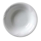 Thumbnail image #1 for Vertex China Palm PA-10 Porcelain Soup/Cereal Bowl, 11 oz, 6-1/2 in Round, Embossed Case of 3 Dozen