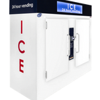 Thumbnail image #1 for Leer 3584381 Ice Vending Machine, 85 cu. ft., Solid Doors, Self-Contained Bottom-Mounted Refrigeration