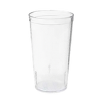 Thumbnail image #1 for G.E.T. 6612-1-CL 12 oz Clear Textured SAN Plastic Tumbler Case of 6 Dozen