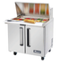 Thumbnail image #6 for Migali Competitor Series 36.3-Inch Big Top Refrigerated Sandwich Prep Table, 2-Door, 15-Pan